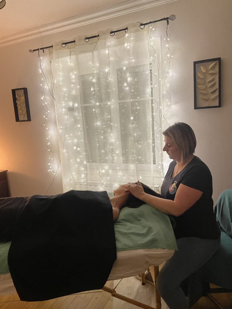 Massage crânien chez Sno&Zen.